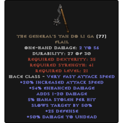 The General's Tan Do Li Ga