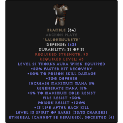 ETH Bramble AP +25-39% PSD - Archon Plate ETHEREAL