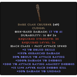 Dark Clan Crusher