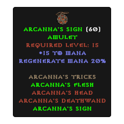 Arcanna's Sign