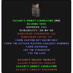 Sazabi's Ghost Liberator