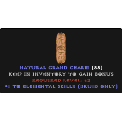 Druid Elemental Skiller  - PLAIN