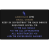 Annihilus 17-19 Stats 17-19 Resists 5-7 Experience