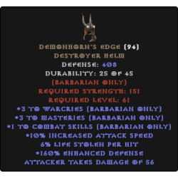 Demonhorn's Edge