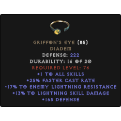 Griffon's Eye - 15-17% ELR 10-12% LSD