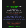 Cow King's Horns