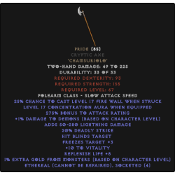 Pride CA -16-19 Conc - Cryptic Axe - Ethereal -