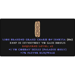 Paladin Combat Skiller +7 FRW