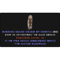 Sorceress Fire Skiller +7 FRW