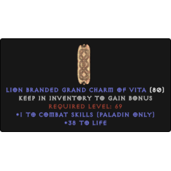 Paladin Combat Skiller 35-39 Life